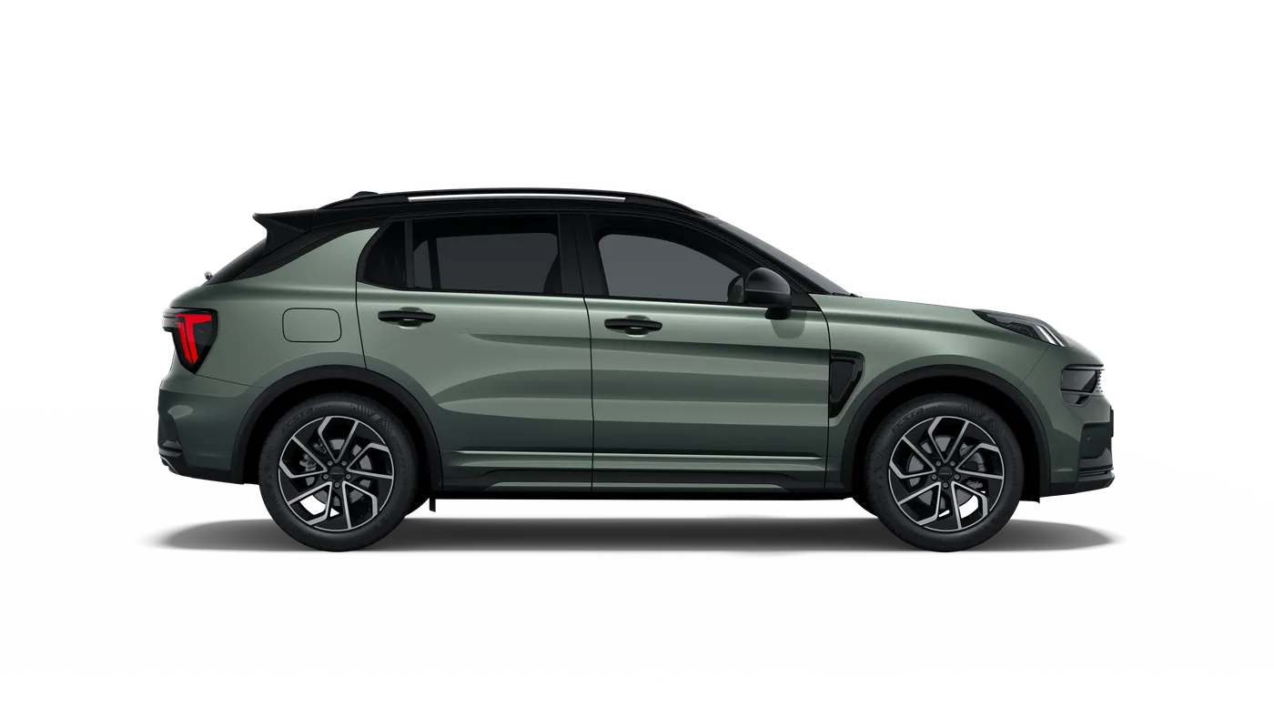 Lynk & Co 01 color Mineral Green