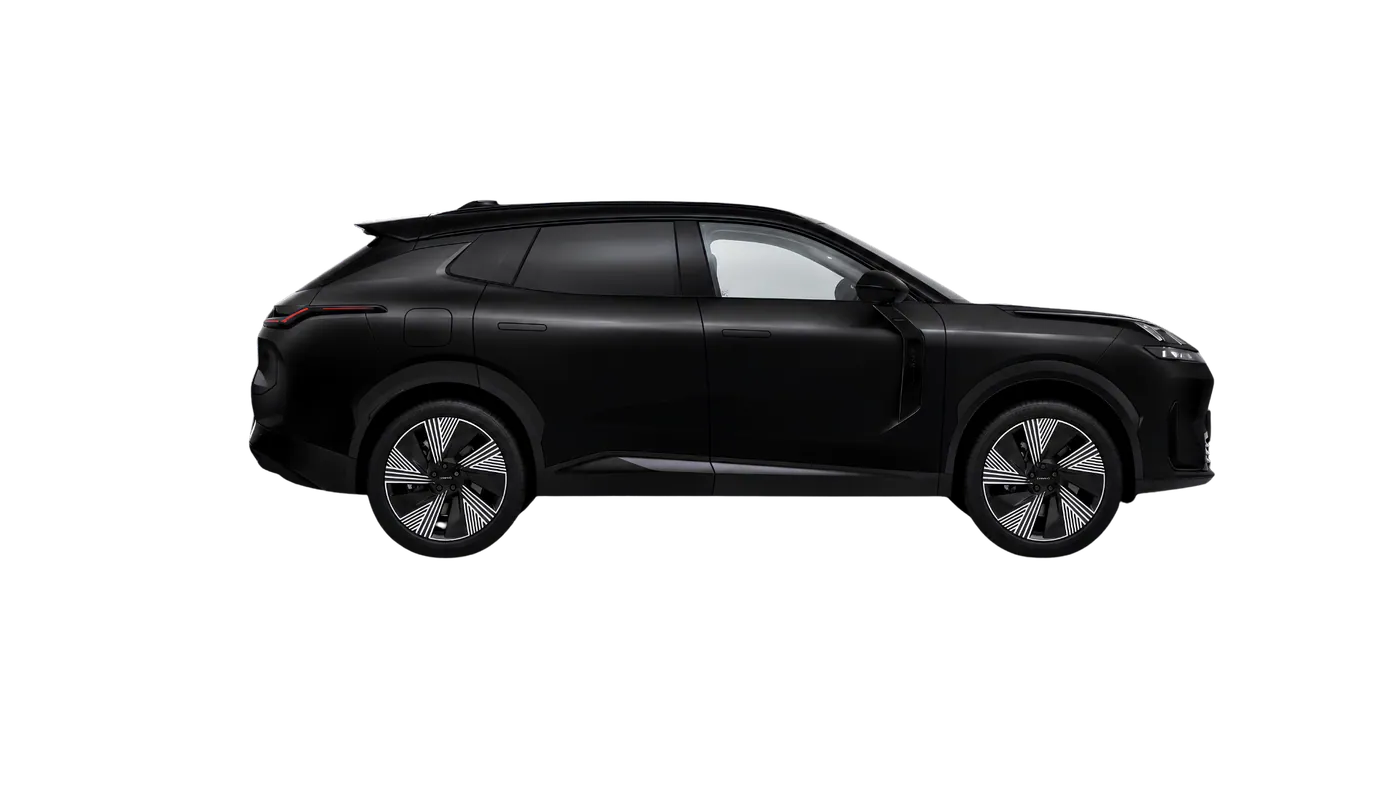 Lynk & Co 08 color Black Sparkling